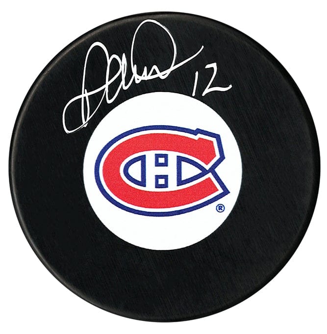 Darcy Tucker Autographed Montreal Canadiens Puck CoJo Sport Collectables Inc.