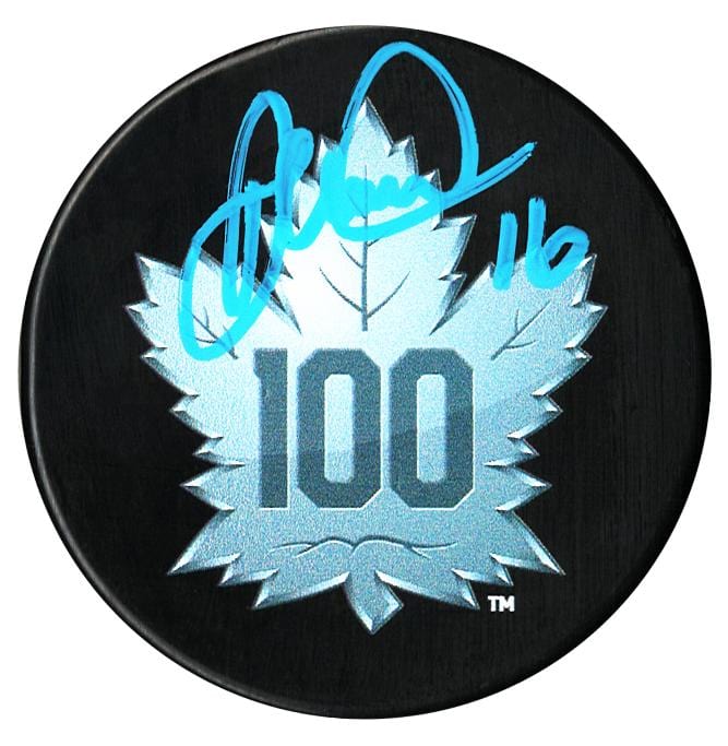 Darcy Tucker Autographed Toronto Maple Leafs Top 100 Puck CoJo Sport Collectables Inc.