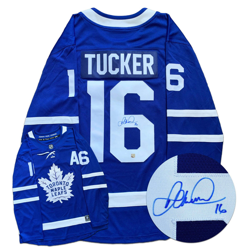 Darcy Tucker Toronto Maple Leafs Autographed Replica Fanatics Jersey CoJo Sport Collectables Inc.