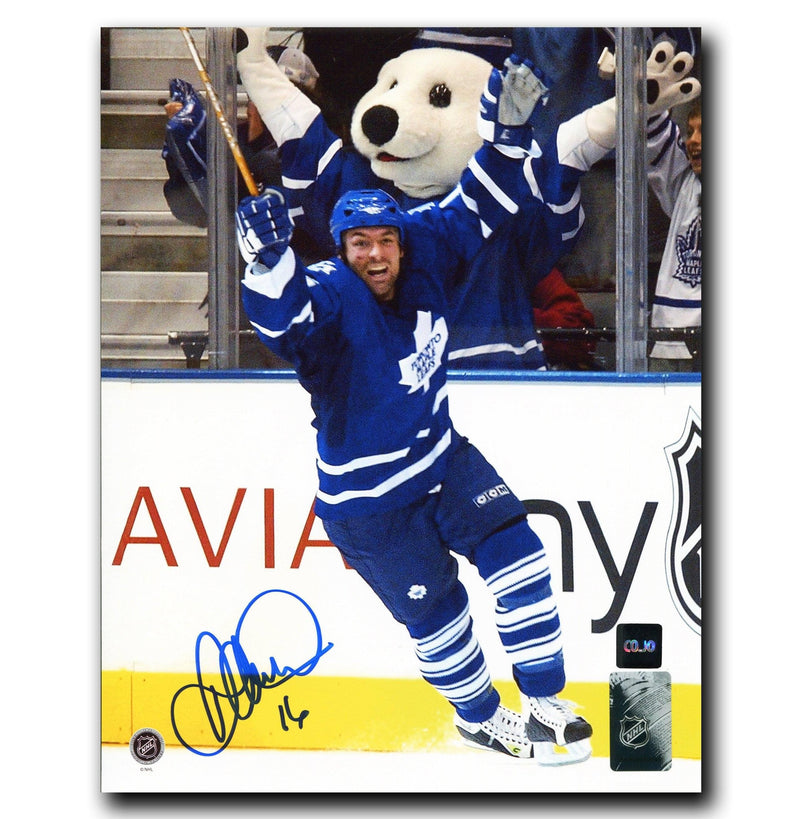 Darcy Tucker Toronto Maple Leafs Autographed 8x10 Photo CoJo Sport Collectables Inc.