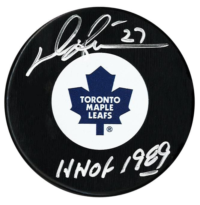 Darryl Sittler Autographed Toronto Maple Leafs HOF Puck CoJo Sport Collectables Inc.