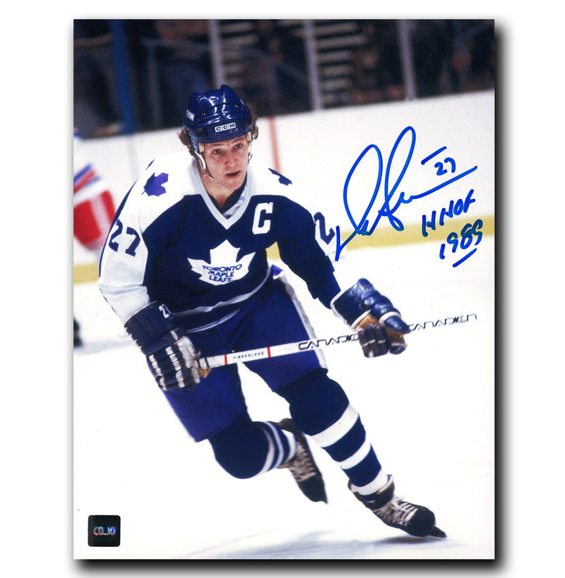 Darryl Sittler Toronto Maple Leafs Autographed 8x10 Photo CoJo Sport Collectables Inc.