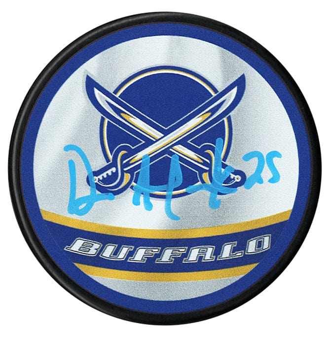 Dave Andreychuk Autographed Buffalo Sabres Reverse Retro Puck CoJo Sport Collectables