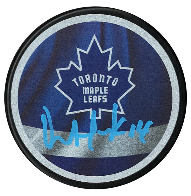 Dave Andreychuk Autographed Toronto Maple Leafs Reverse Retro Puck CoJo Sport Collectables