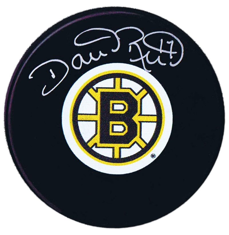 Dave Reid Autographed Boston Bruins Puck CoJo Sport Collectables Inc.