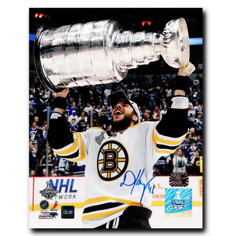 David Krejci Boston Bruins Autographed Stanley Cup 8x10 Photo CoJo Sport Collectables Inc.