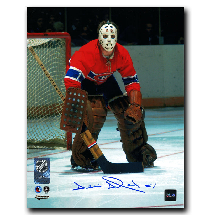 Denis DeJordy Montreal Canadiens Autographed 8x10 Photo CoJo Sport Collectables Inc.