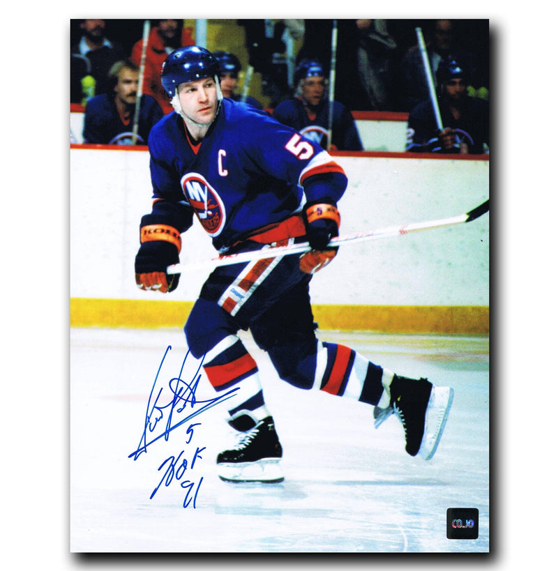 Denis Potvin New York Islanders Autographed 8x10 Photo CoJo Sport Collectables