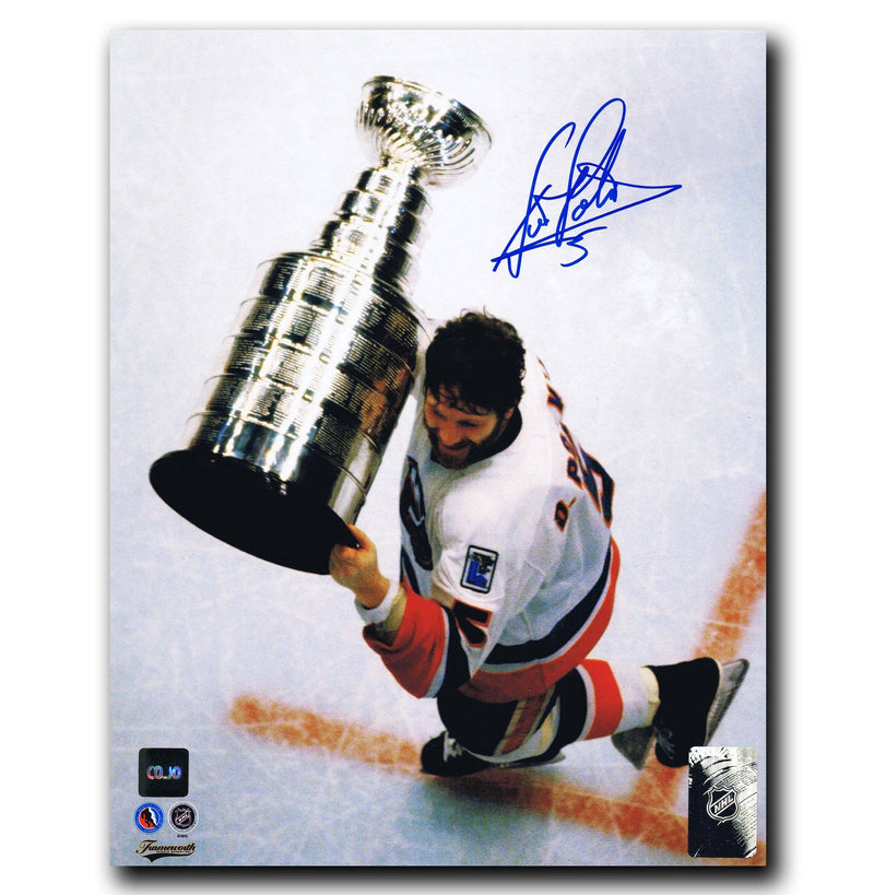 Denis Potvin New York Islanders Autographed Stanley Cup 8x10 Photo CoJo Sport Collectables
