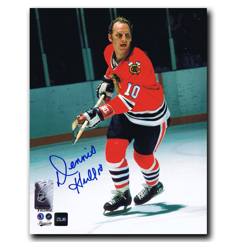 Dennis Hull Chicago Blackhawks Autographed 8x10 Photo CoJo Sport Collectables