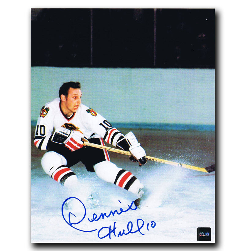Dennis Hull Chicago Blackhawks Autographed 8x10 Photo CoJo Sport Collectables