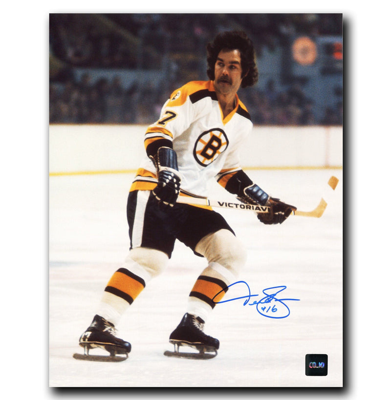 Derek Sanderson Boston Bruins Autographed 8x10 Photo CoJo Sport Collectables