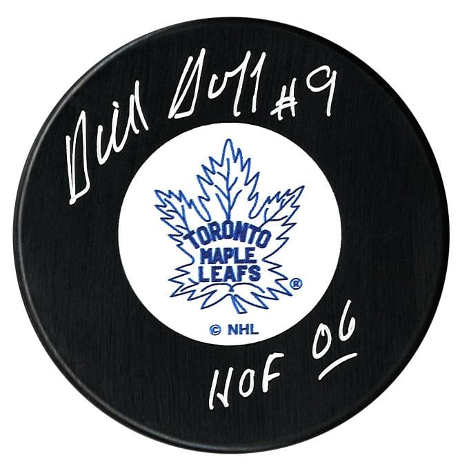 Dick Duff Autographed Toronto Maple Leafs HOF Puck CoJo Sport Collectables Inc.