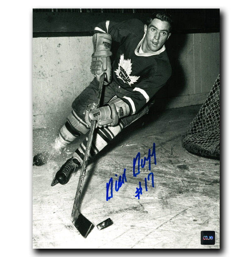 Dick Duff Toronto Maple Leafs Autographed Action 8x10 Photo CoJo Sport Collectables Inc.