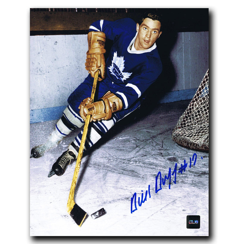 Dick Duff Toronto Maple Leafs Autographed 8x10 Photo.