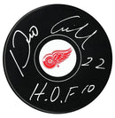 Dino Ciccarelli Autographed Detroit Red Wings HOF Puck CoJo Sport Collectables Inc.