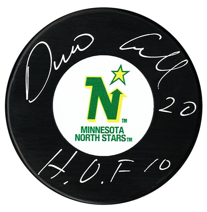 Dino Ciccarelli Autographed Minnesota North Stars HOF Puck CoJo Sport Collectables Inc.