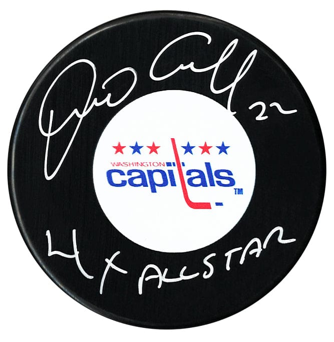 Dino Ciccarelli Autographed Washington Capitals All Star Inscribed Puck CoJo Sport Collectables Inc.