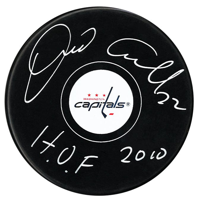 Dino Ciccarelli Autographed Washington Capitals HOF Inscribed Puck CoJo Sport Collectables Inc.