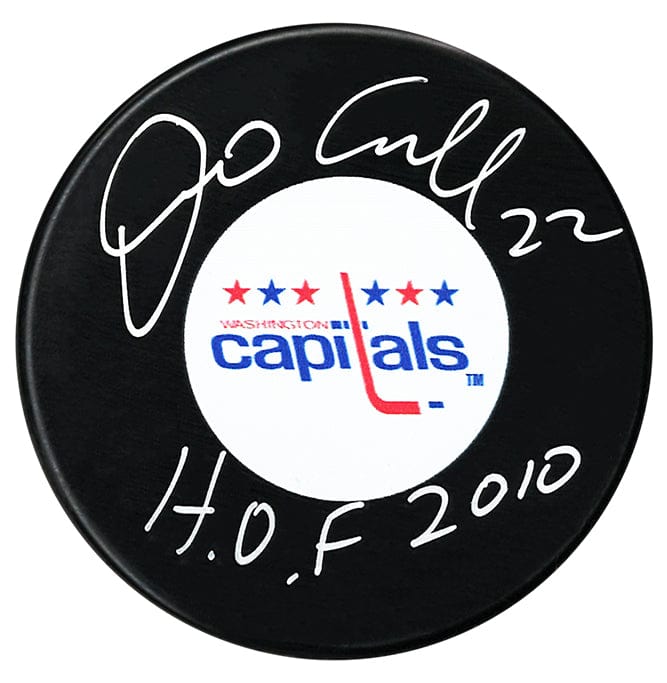 Dino Ciccarelli Autographed Washington Capitals HOF Inscribed Puck CoJo Sport Collectables Inc.