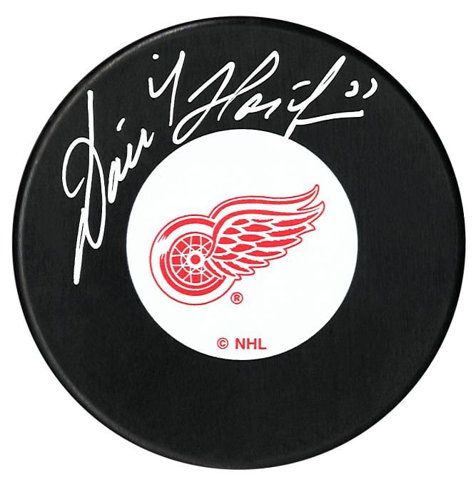 Dominik Hasek Autographed Detroit Red Wings Puck CoJo Sport Collectables Inc.
