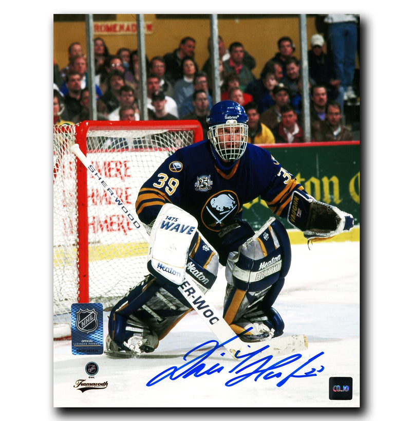 Dominik Hasek Buffalo Sabres Autographed 25th Anniversary 8x10 Photo CoJo Sport Collectables
