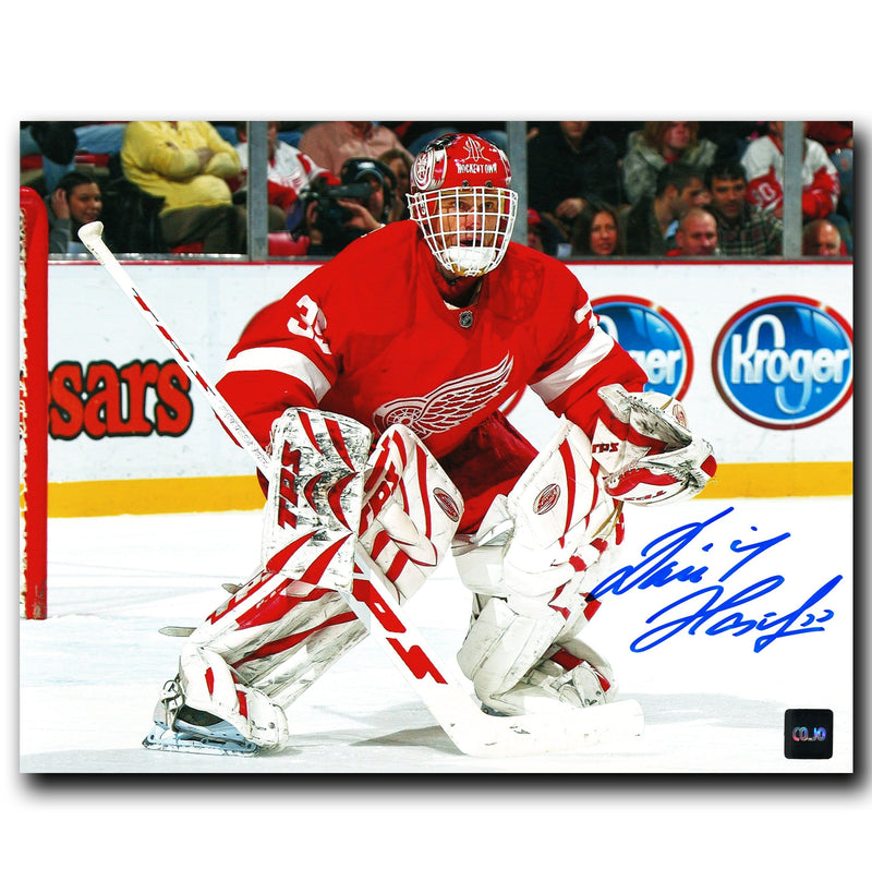 Dominik Hasek Detroit Red Wings Autographed Horizontal 8x10 Photo CoJo Sport Collectables