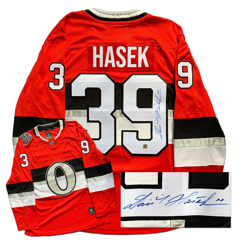 Dominik Hasek Signed Senators Jersey (COJO)