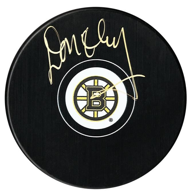 Don Cherry Autographed Boston Bruins Puck CoJo Sport Collectables Inc.