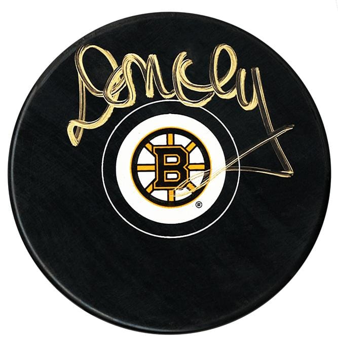 Don Cherry Autographed Boston Bruins Puck (Thick Gold) CoJo Sport Collectables Inc.