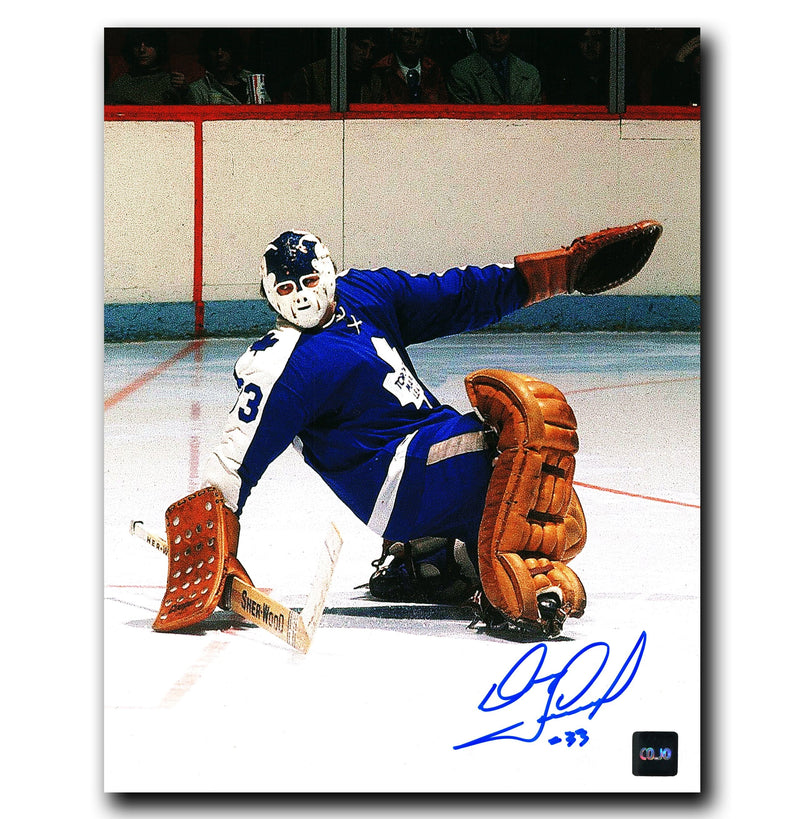 Doug Favell Toronto Maple Leafs Autographed Save 8x10 Photo CoJo Sport Collectables Inc.