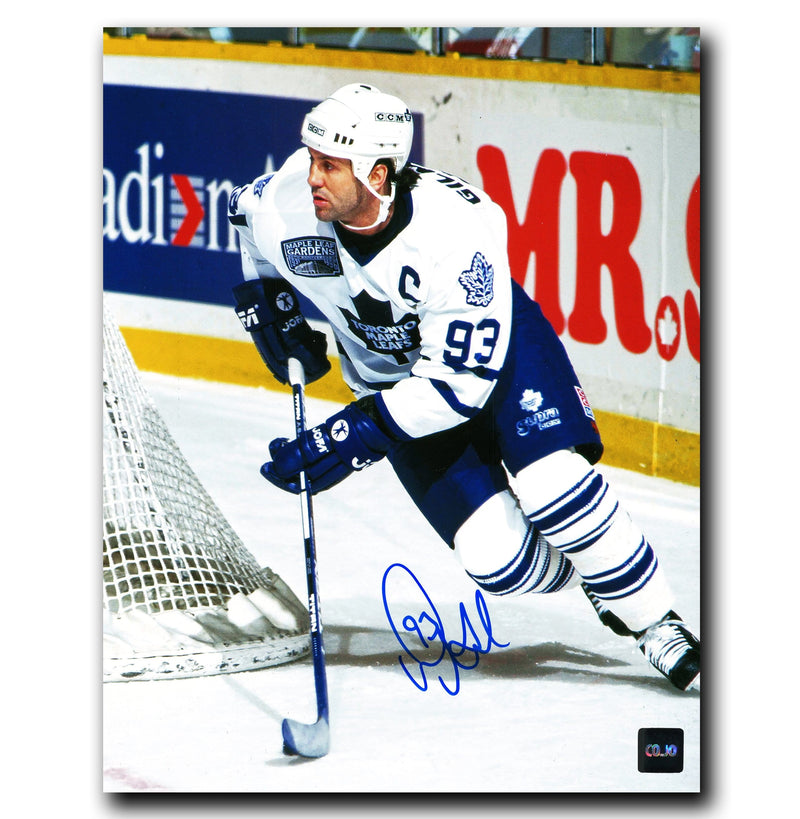 Doug Gilmour Toronto Maple Leafs Autographed 8x10 Photo CoJo Sport Collectables Inc.