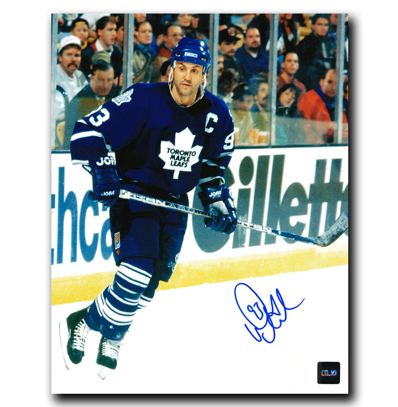 Doug Gilmour Toronto Maple Leafs Autographed 8x10 Photo CoJo Sport Collectables Inc.