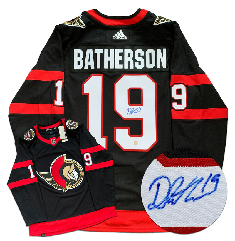 Drake Batherson Ottawa Senators Autographed Adidas Jersey CoJo Sport Collectables Inc.