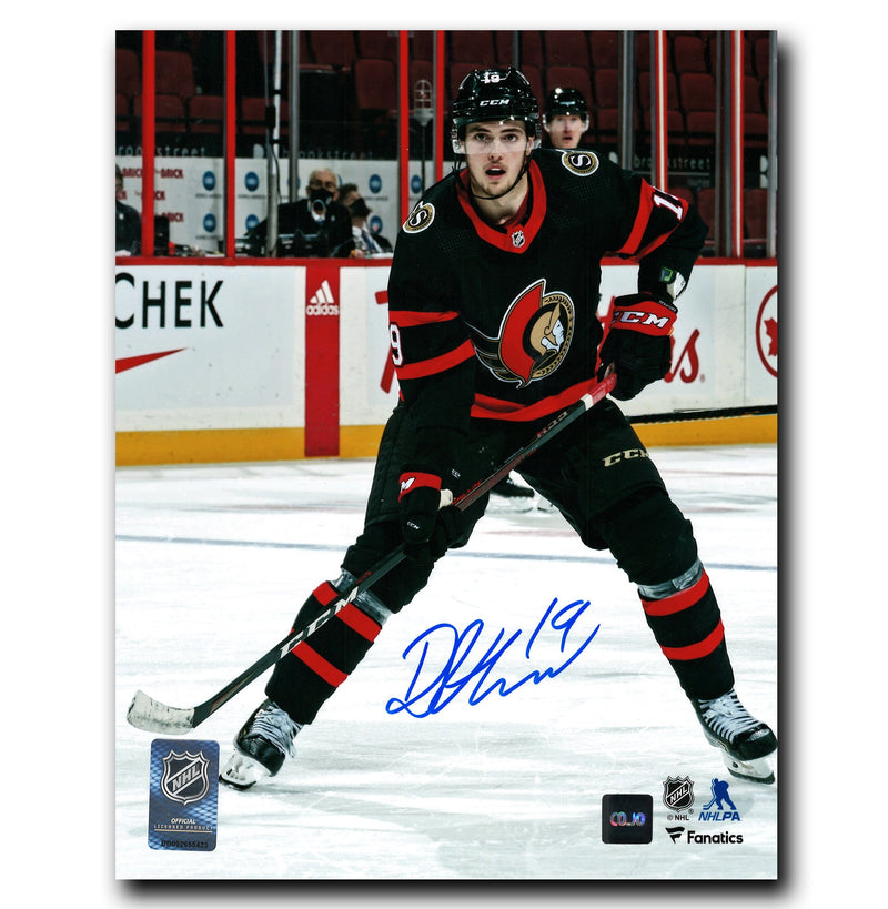 Drake Batherson Ottawa Senators Autographed Skating 8x10 Photo CoJo Sport Collectables