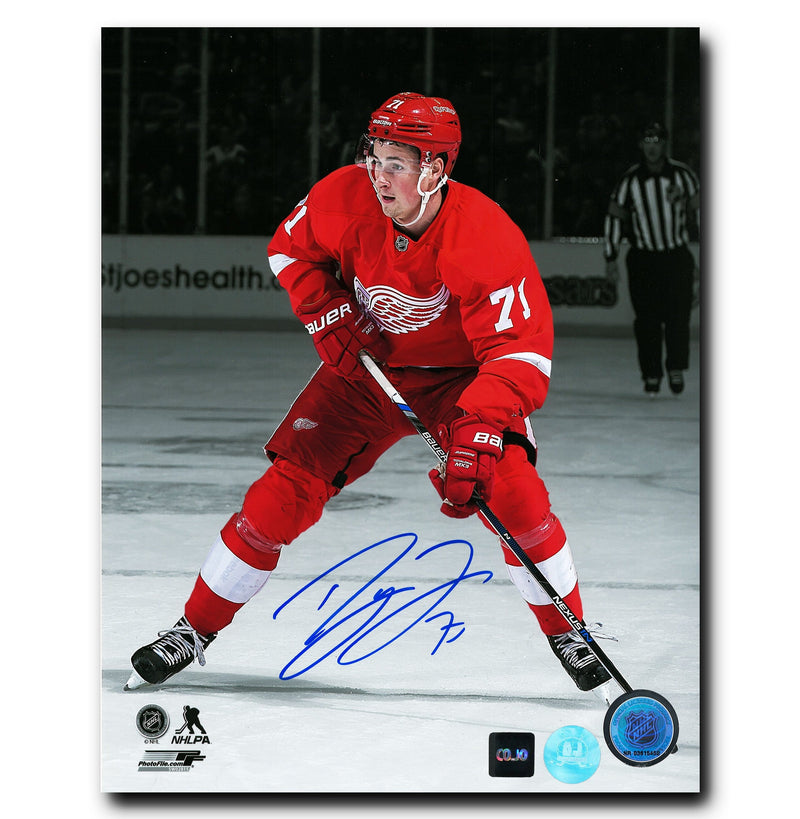 Dylan Larkin Detroit Red Wings Autographed Spotlight 8x10 Photo CoJo Sport Collectables Inc.