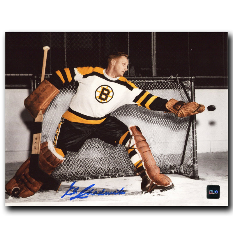 Ed Chadwick Boston Bruins Autographed 8x10 Photo CoJo Sport Collectables Inc.