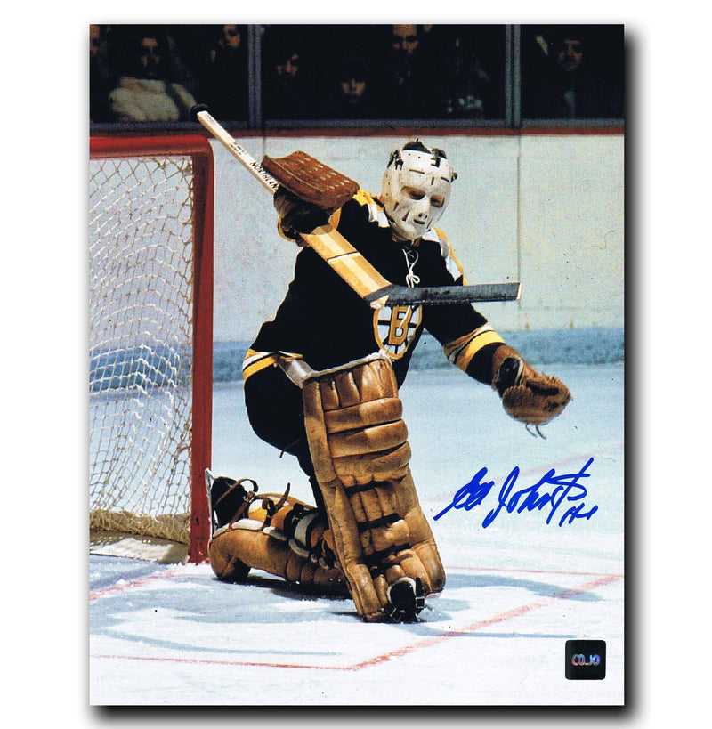 Ed Johnston Boston Bruins Autographed 8x10 Photo CoJo Sport Collectables Inc.