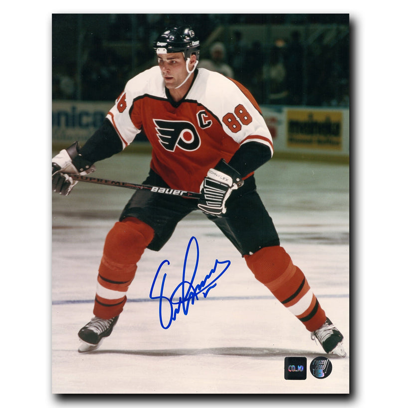 Eric Lindros Philadelphia Flyers Autographed Action 8x10 Photo CoJo Sport Collectables Inc.