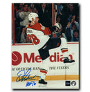 Eric Lindros Philadelphia Flyers Autographed Goal Celebration HOF Inscribed 8x10 Photo CoJo Sport Collectables Inc.