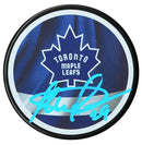 Felix Potvin Autographed Toronto Maple Leafs Reverse Retro Puck CoJo Sport Collectables Inc.