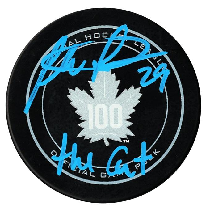 Felix Potvin Autographed Toronto Maple Leafs Top 100 Official Puck CoJo Sport Collectables Inc.