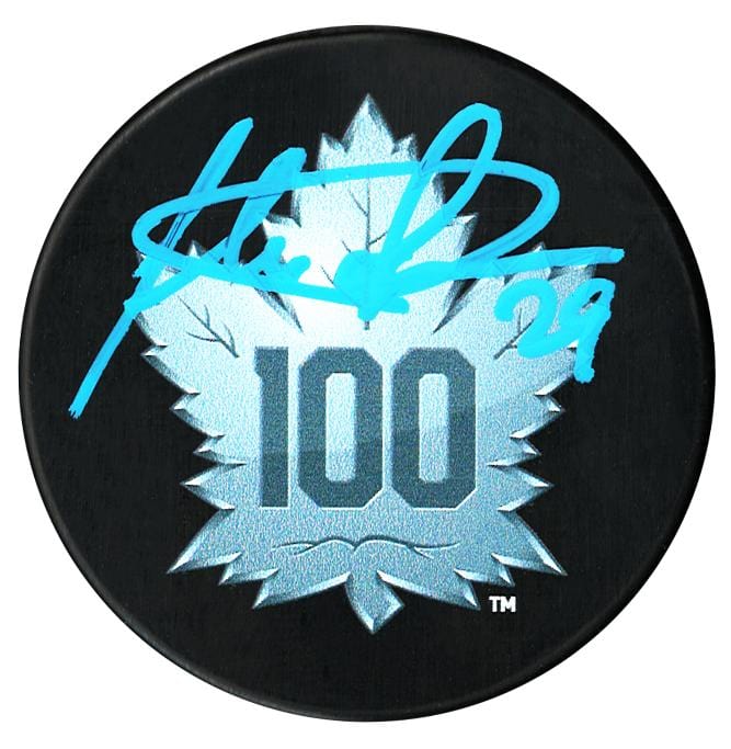 Felix Potvin Autographed Toronto Maple Leafs Top 100 Puck CoJo Sport Collectables Inc.