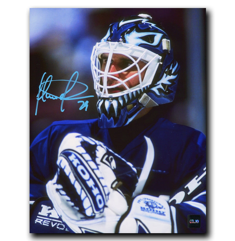 Felix Potvin Toronto Maple Leafs Autographed Close-Up 8x10 Photo CoJo Sport Collectables