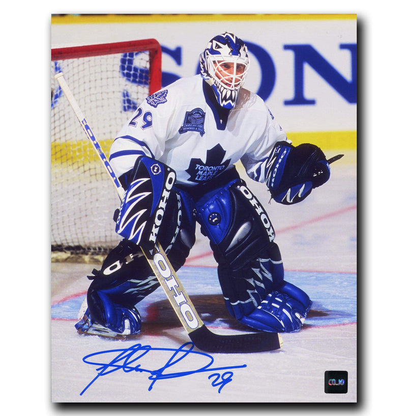 Felix Potvin Toronto Maple Leafs Autographed Memories & Dreams 8x10 Photo CoJo Sport Collectables