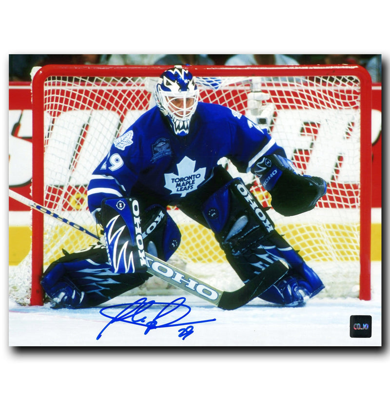 Felix Potvin Toronto Maple Leafs Autographed Save 8x10 Photo CoJo Sport Collectables
