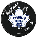 Frank Mahovlich Autographed Toronto Maple Leafs HOF Puck CoJo Sport Collectables Inc.
