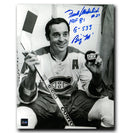 Frank Mahovlich Montreal Canadiens Autographed 500th Goal Inscribed 8x10 Photo CoJo Sport Collectables