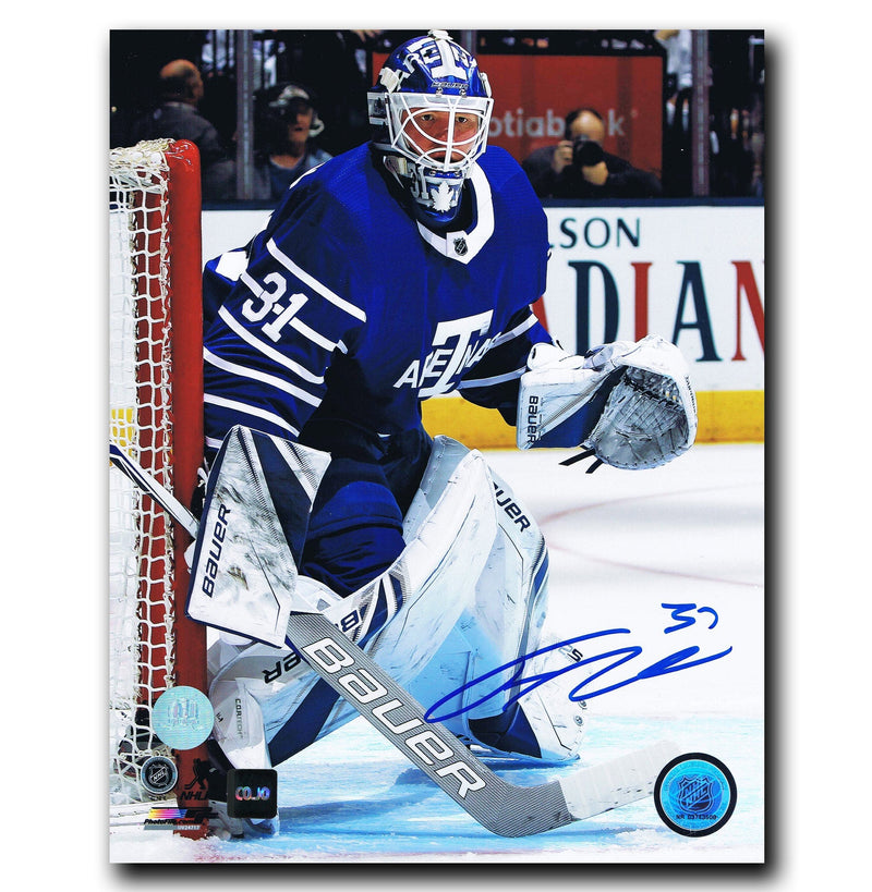 Frederik Andersen Toronto Maple Leafs Autographed Toronto Arenas 8x10 Photo CoJo Sport Collectables
