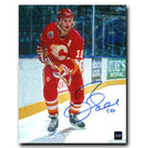 Gary Roberts Calgary Flames Autographed Action 8x10 Photo CoJo Sport Collectables